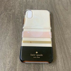 Kate Spade Charlotte Stripe iPhone X Case